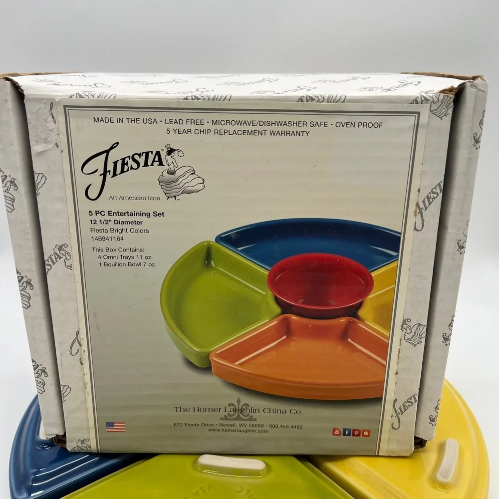 Fiesta Entertaining Set 5 PC 12.5